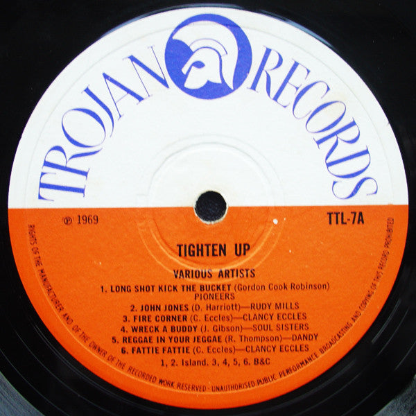 Various – Tighten Up Volume 2 LP vinyl record, image 3 of 4