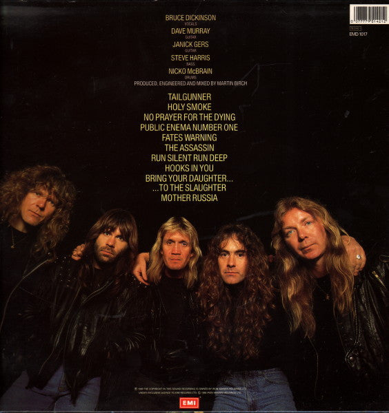 Iron Maiden – No Prayer For The Dying LP vinyl record, image 2 of 6