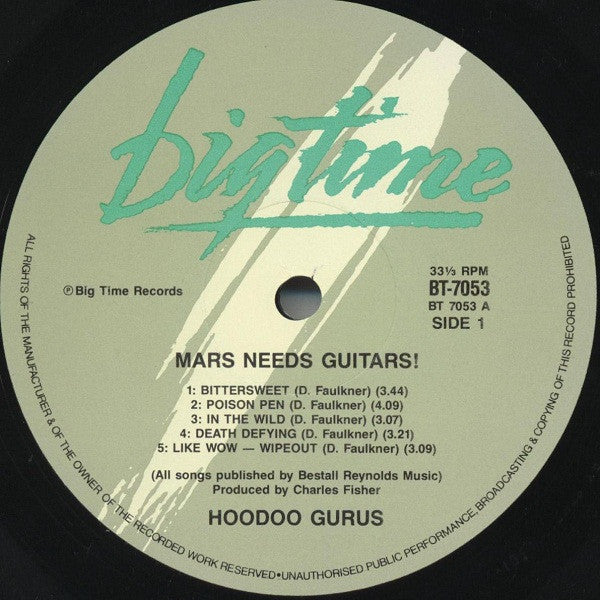 Hoodoo Gurus – Mars Needs Guitars! LP vinyl record, image 3 of 6
