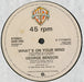 George Benson – What's On Your Mind 12" vinyl record, image 1 of 2