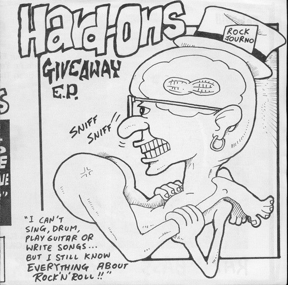 Hard-Ons – Giveaway E.P. 7" vinyl record, image 1 of 4