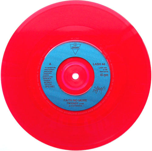 Faith No More – I'm Easy / Be Aggressive 7" vinyl record, image 6 of 8