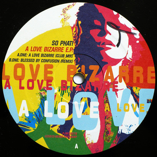 So Phat! – A Love Bizarre E.P. 12" vinyl record, image 2 of 3