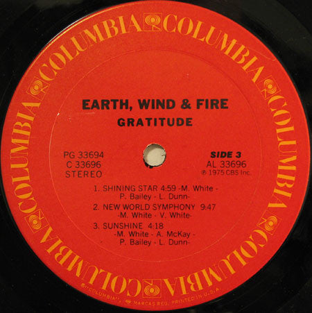Earth, Wind & Fire – Gratitude (2xLP) LP vinyl record, image 7 of 10