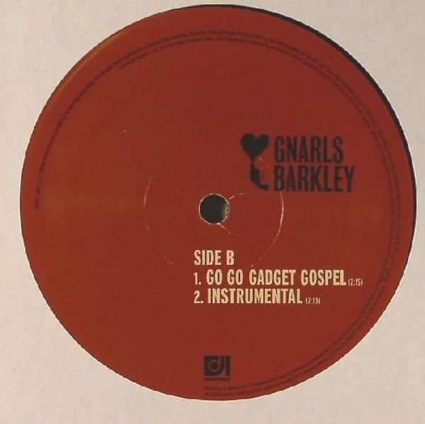Gnarls Barkley – Crazy / Go-Go Gadget Gospel 12" vinyl record, image 2 of 3