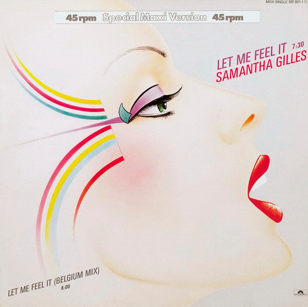 Samantha Gilles – Let Me Feel It 12" vinyl record, image 1 of 4
