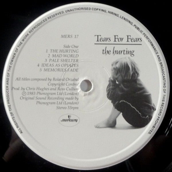 Tears For Fears – The Hurting LP vinyl record, image 3 of 7