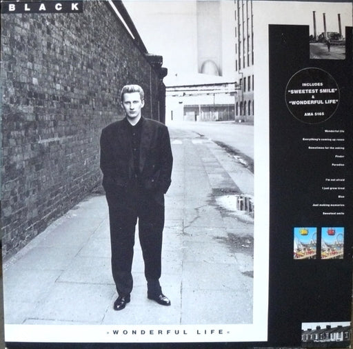 Black – Wonderful Life LP vinyl record, image 1 of 7