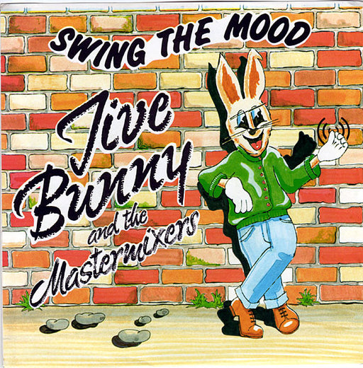 Jive Bunny And The Mastermixers – Swing The Mood 7" vinyl record, image 1 of 4