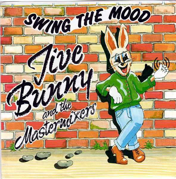 Jive Bunny And The Mastermixers – Swing The Mood 7" vinyl record, image 1 of 4
