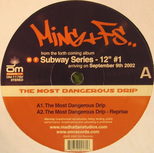 Ming & FS – Subway Series - 12" #1 12" vinyl record, image 1 of 2