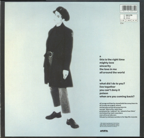 Lisa Stansfield – Affection LP vinyl record, image 2 of 6