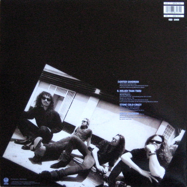 Metallica – Enter Sandman 12" vinyl record, image 2 of 5