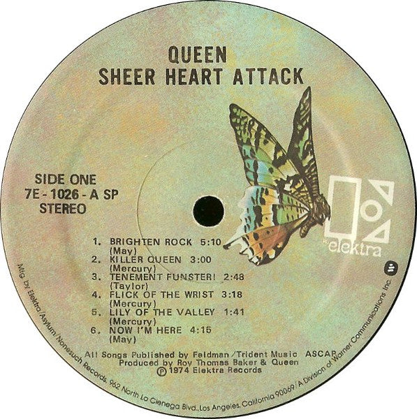 Queen – Sheer Heart Attack LP vinyl record, image 3 of 9