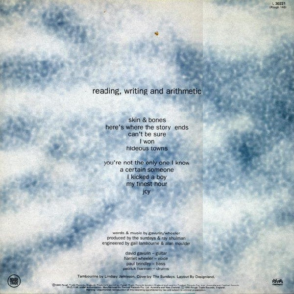 The Sundays – Reading, Writing And Arithmetic LP vinyl record, image 2 of 4