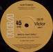 Eurythmics – Who's That Girl? 12" vinyl record, image 3 of 4