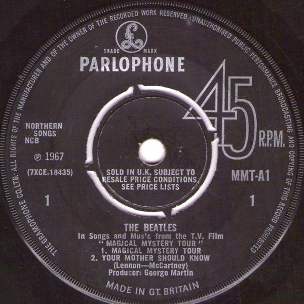 The Beatles – Magical Mystery Tour (2x7") 7" vinyl record, image 5 of 10