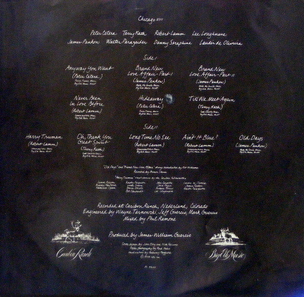 Chicago – Chicago VIII LP vinyl record, image 6 of 7