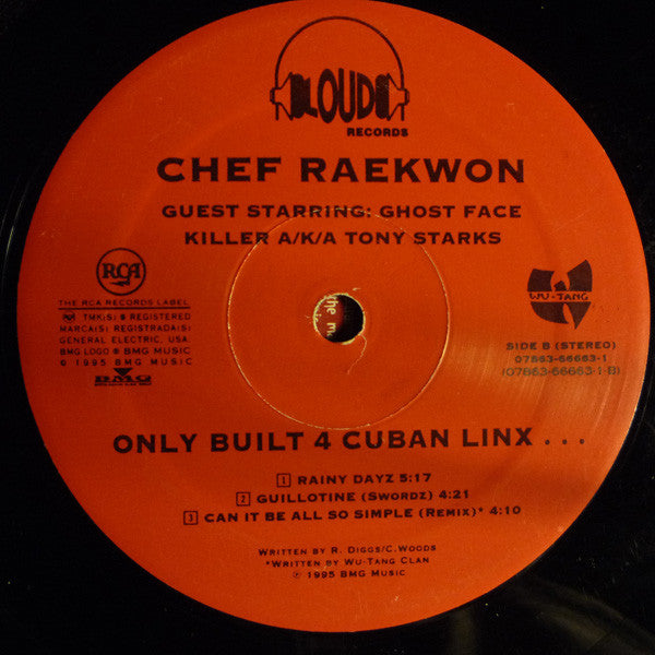 Raekwon, Ghostface Killah, Tony Starks – Only Built 4 Cuban Linx... (2xLP) LP vinyl record, image 4 of 6