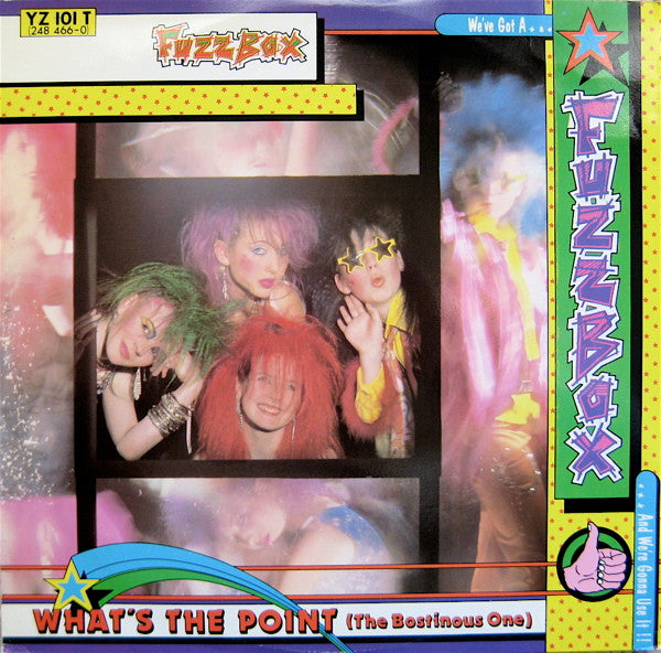 We've Got A Fuzzbox And We're Gonna Use It – What's The Point (The Bostinous One) 12" vinyl record