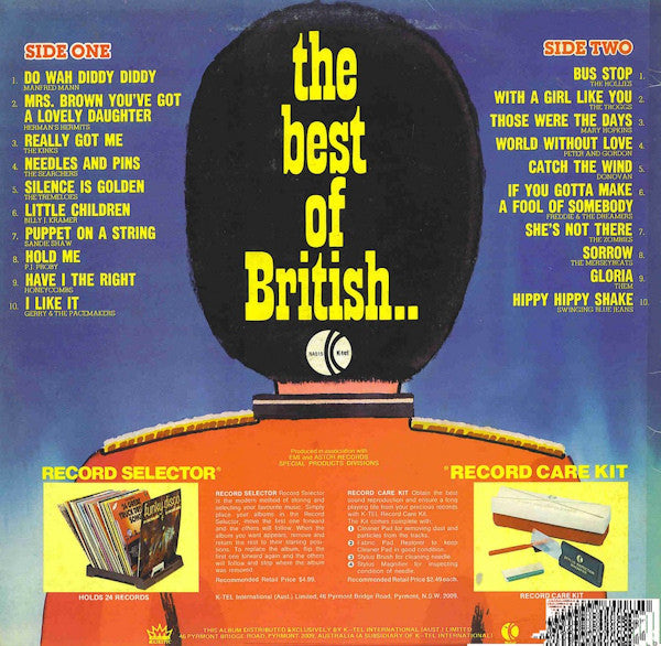 Various – The Best Of British LP vinyl record, image 2 of 4