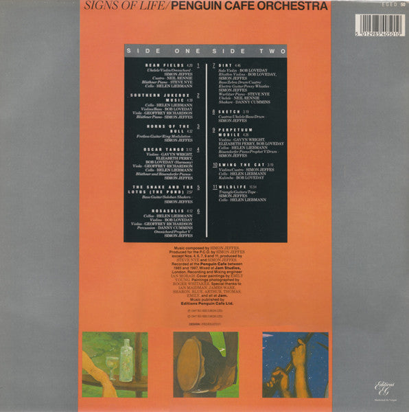 Penguin Cafe Orchestra – Signs Of Life LP vinyl record, image 2 of 5