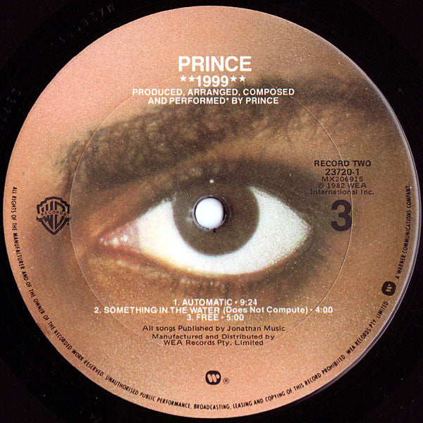 Prince – 1999 (2xLP) LP vinyl record, image 5 of 10