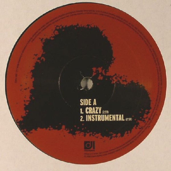 Gnarls Barkley – Crazy / Go-Go Gadget Gospel 12" vinyl record, image 1 of 3
