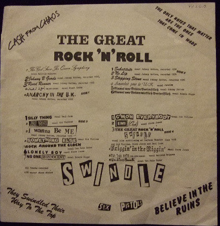 Sex Pistols – The Great Rock 'N' Roll Swindle (2xLP) LP vinyl record, image 9 of 10