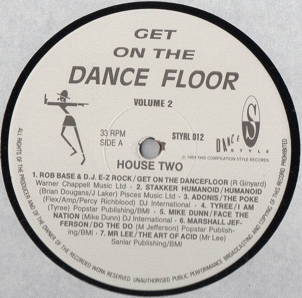 Various – Get On The Dance Floor Volume 2 LP vinyl record, image 2 of 4