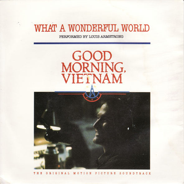 Louis Armstrong – What A Wonderful World 7" vinyl record, image 1 of 7