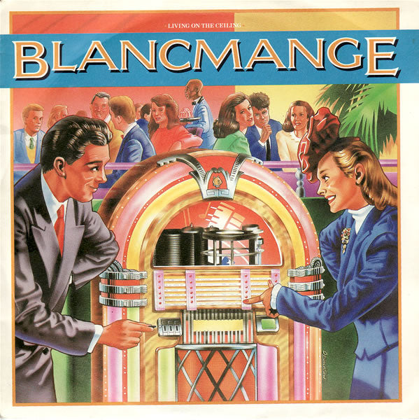Blancmange – Living On The Ceiling 7" vinyl record, image 3 of 3