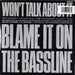 Norman Cook – Won't Talk About It / Blame It On The Bassline 7" vinyl record, image 2 of 4