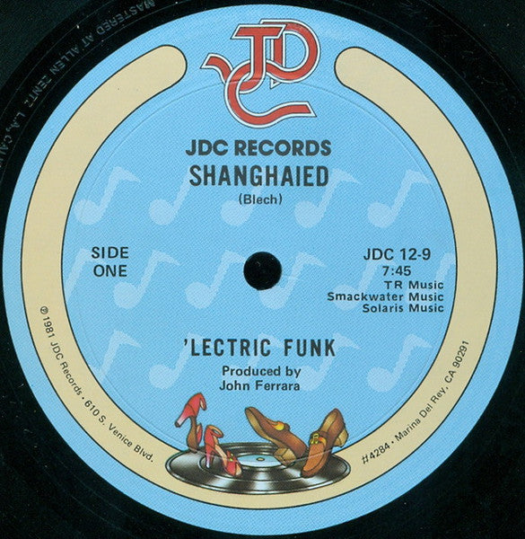 'Lectric Funk – Shanghaied 12" vinyl record, image 2 of 5