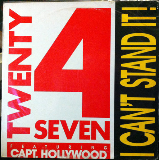 Twenty 4 Seven, Captain Hollywood – I Can't Stand It! 12" vinyl record