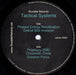 Tactical Systems – Phased Energy Rectification: Tactical Systems Type 1 12" vinyl record, image 4 of 4