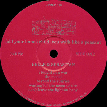 Belle & Sebastian – Fold Your Hands Child, You Walk Like A Peasant LP vinyl record, image 3 of 6