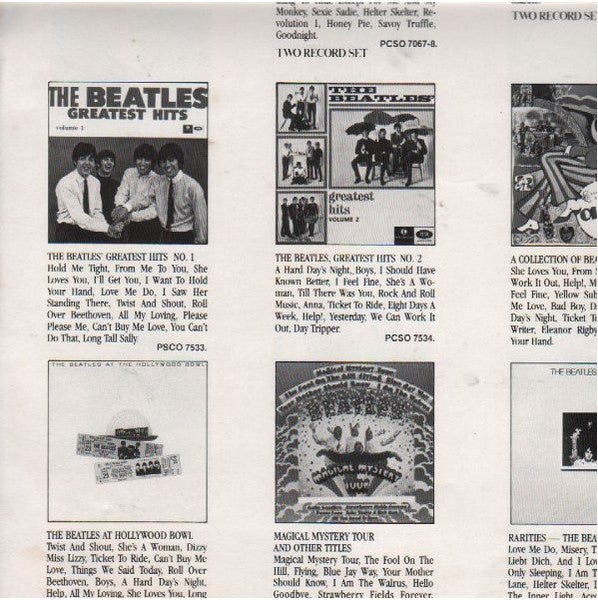 The Beatles – The Number Ones LP vinyl record, image 9 of 9