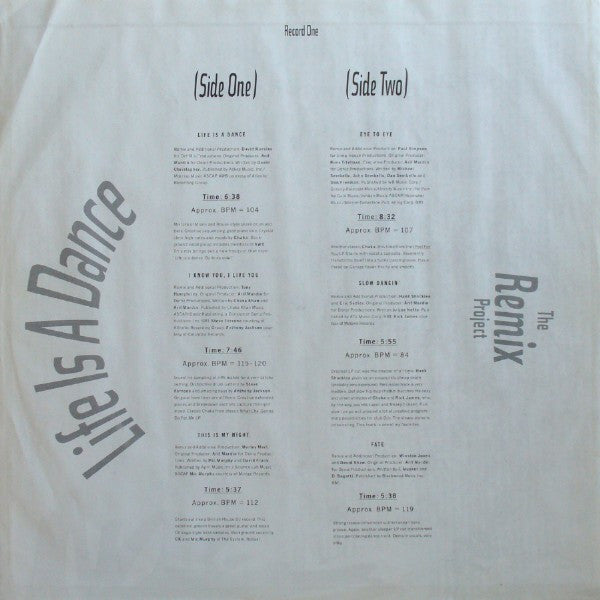 Chaka Khan – Life Is A Dance - The Remix Project (2xLP) LP vinyl record, image 8 of 10