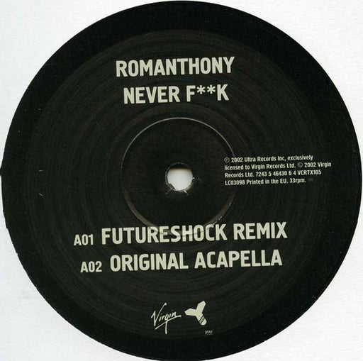 Romanthony's Nightvision – Never F**k