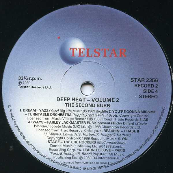 Various – Deep Heat 2 - The Second Burn (2xLP) LP vinyl record, image 7 of 9