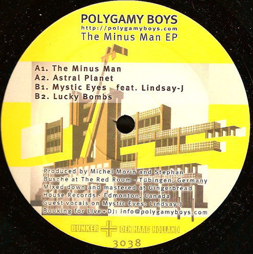 Polygamy Boys – The Minus Man EP