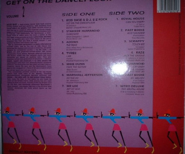 Various – Get On The Dance Floor Volume 2 LP vinyl record, image 4 of 4