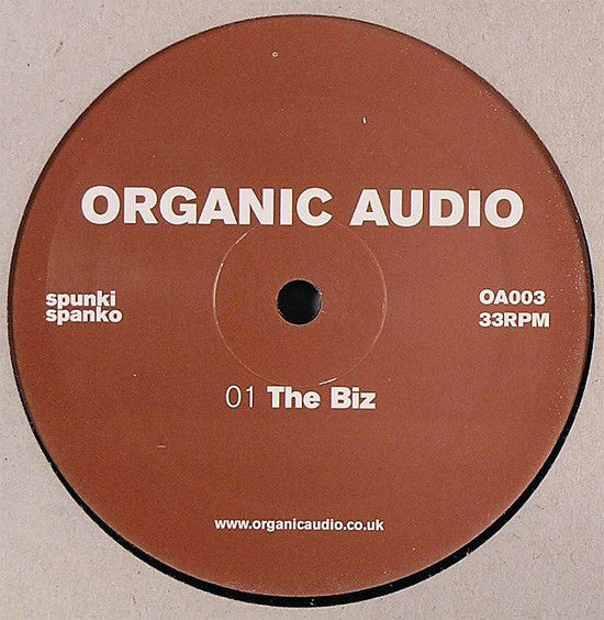 Organic Audio – The Biz 12" vinyl record, image 1 of 2