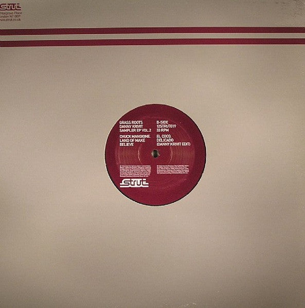 Danny Krivit – Grass Roots (Sampler EP Vol. 2) 12" vinyl record, image 2 of 4