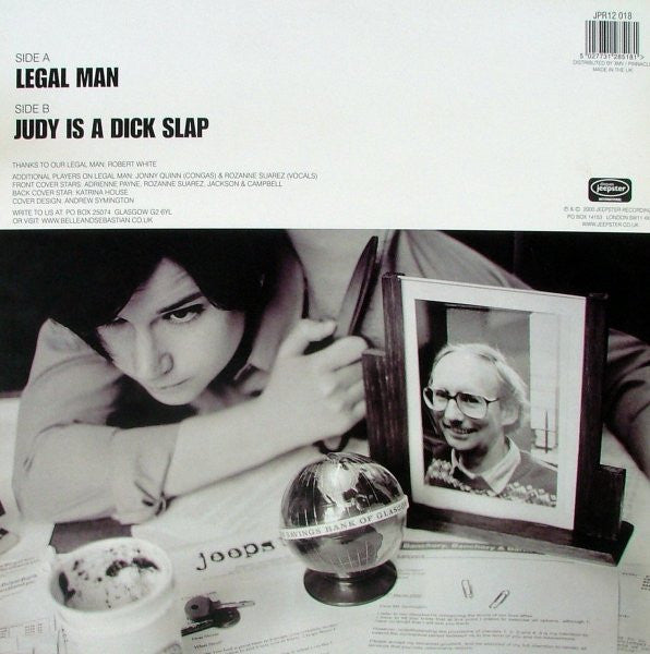 Belle & Sebastian, The Maisonettes – Legal Man 12" vinyl record, image 2 of 4