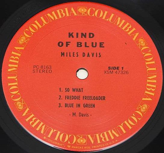 Miles Davis – Kind Of Blue LP vinyl record, image 3 of 4