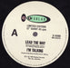 I'm Talking – Lead The Way 12" vinyl record, image 3 of 3