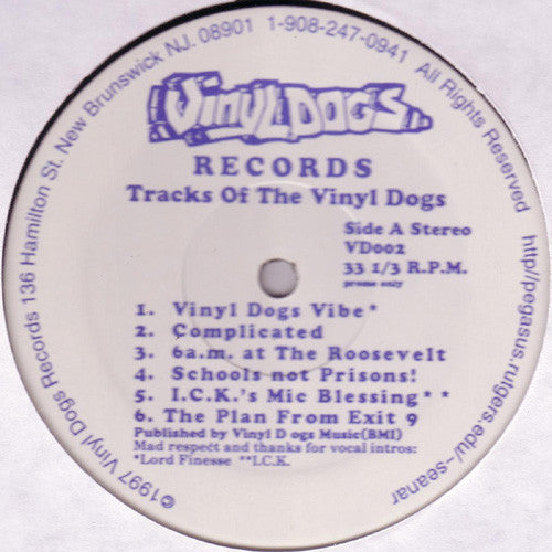 Vinyl Dogs – Tracks Of The Vinyl Dogs LP vinyl record, image 2 of 3