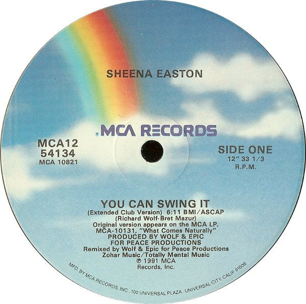 Sheena Easton – You Can Swing It 12" vinyl record, image 3 of 4